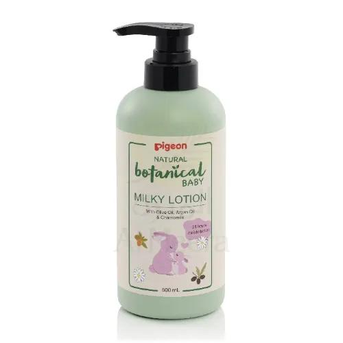 Pigeon Natural Botanical Baby Milky Lotion, 500ml