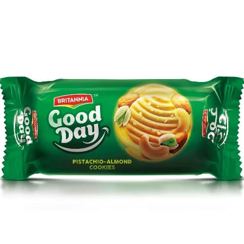 Britannia Good Day Cookies With Pistachios & Almonds 81 Gr