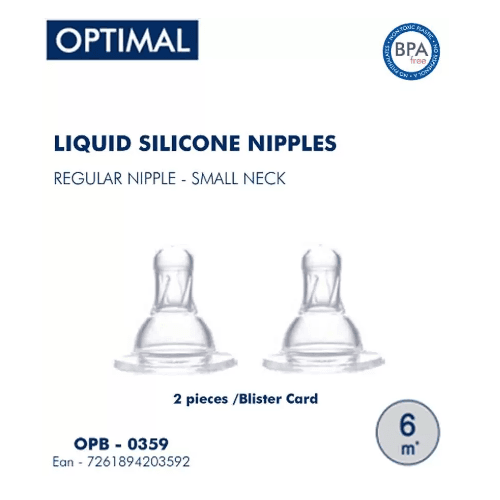 Optimal Liquid Silicon Nipple (6+ M) - 2'S