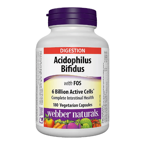 Web.Nat Acidophilus & Bifidus 6 Billion Cap 60S 