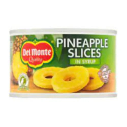 Del Monte Pineapple Slices In Syrup 235 Gr