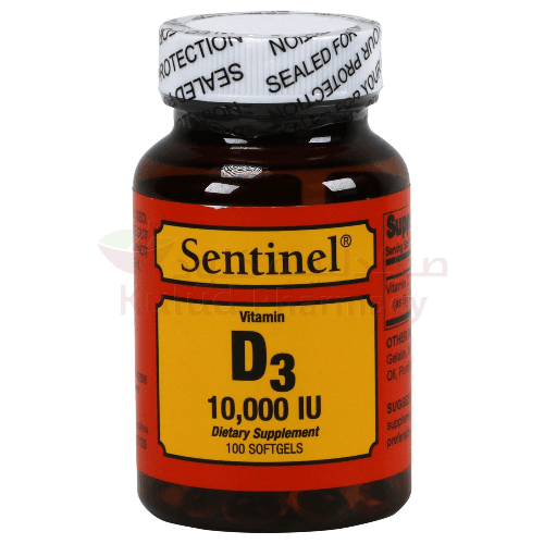 Sentinel Vit D3 10000 Iu  Tab 100S