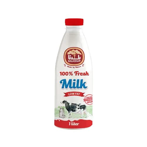 Baladna Fresh Low Fat Milk 1 L