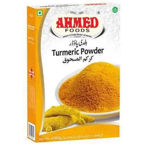 Ahmed Foods Turmeric Powder - Vegetarian 100 Gr