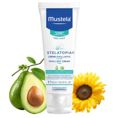 Mustela Stelatopia Emollient Cream Face 40Ml