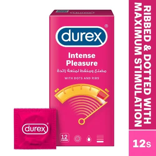 Durex Intense Pleasure Condom 12S