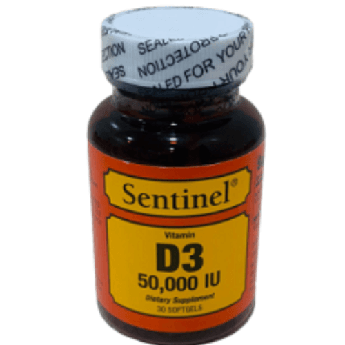 Sentinel Vit D3 50000 30S