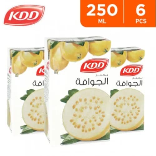 Kdd Guava Juice 6 X 250Ml