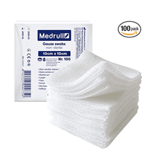 Medrull Gauze Swabs Non-Sterile (10X10 Cm) 8Ply Nr. 100