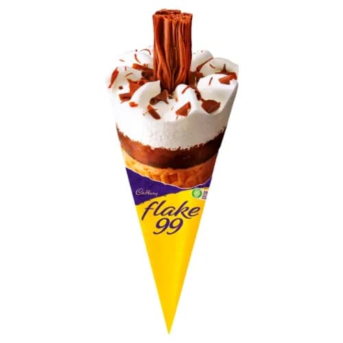 Cadbury Flake Ice Cream Cone 125 Ml 13008