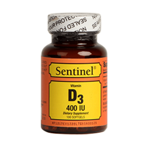 Sentinel Vitamin D3 400Iu Tab 100S