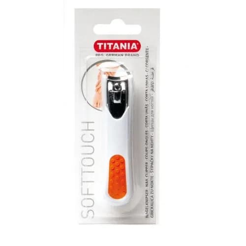 Titania Softtouch Toe Nail Cutter Assrt Colours 1052/2St B