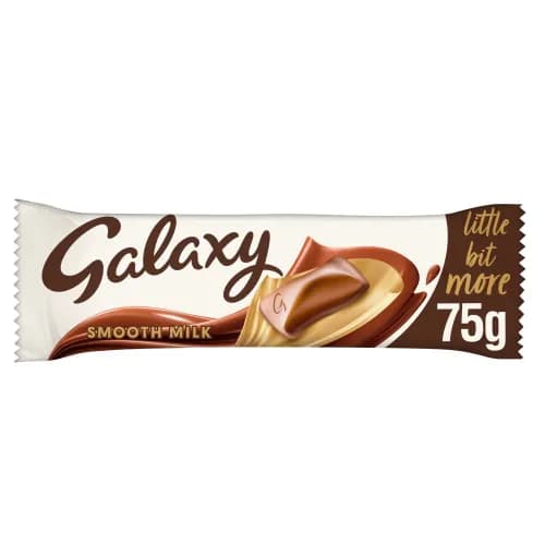 Galaxy Smooth Milk Chocolate Bar 75G