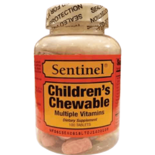 Sentinel Childrens Chewable Vit. Tab 100S