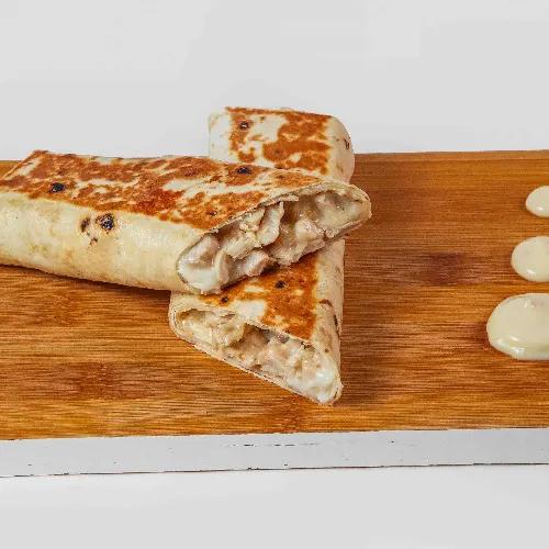 Chicken Truffle Shawarma Sandwich Large Saj