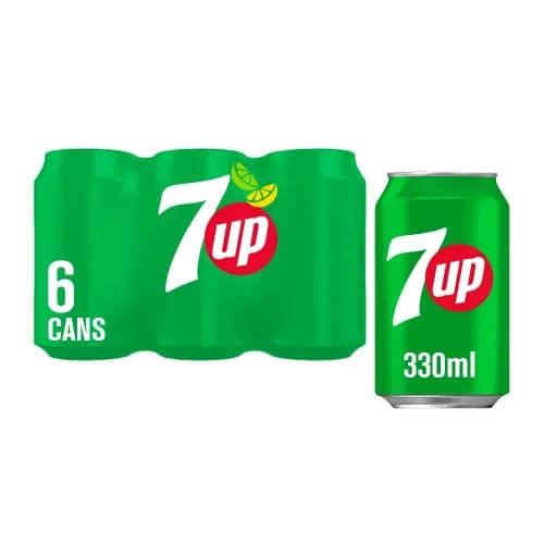 7Up Regular 6 X 330 Ml