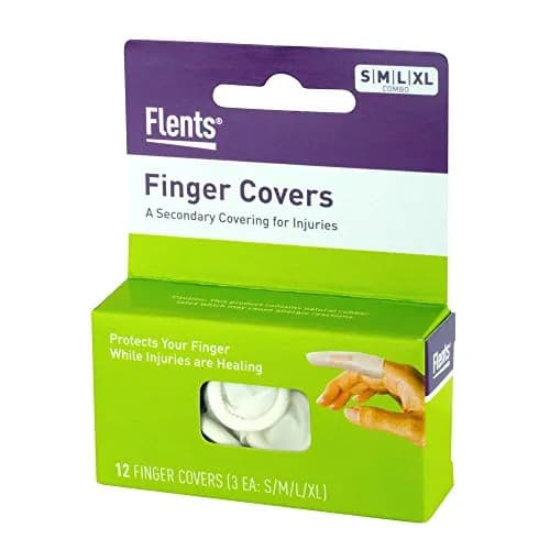 Flents Finger Cots 12'S Large