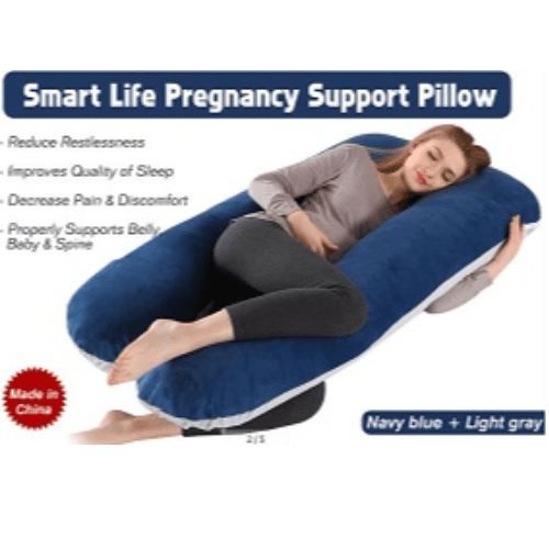 Smart Life Pregnant Support Pillow Asst Color