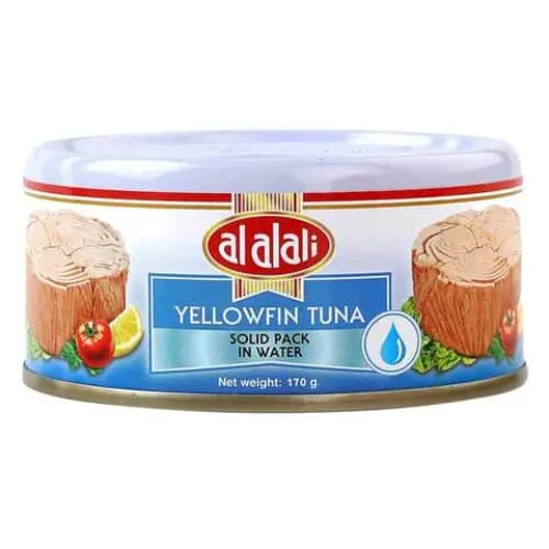 Al Alali Solid Yellowfin Tuna In Water 170 Gr