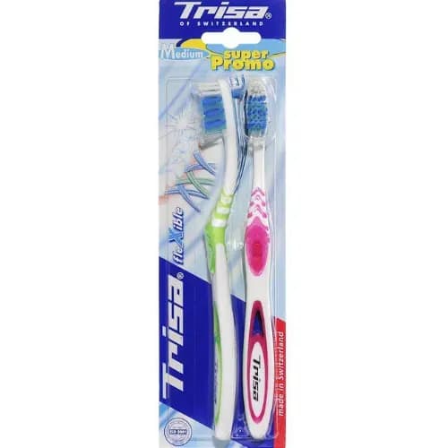 Trisa Flexible Medium Duo Pack 630217