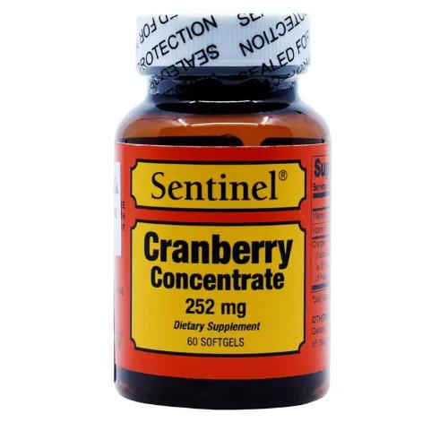 Sentinel Cranberry Concentrate 252Mg Capsules 60'S