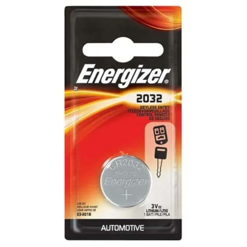 Energizer 2032 3V Lithium Battery Mercury Free 1 Piece