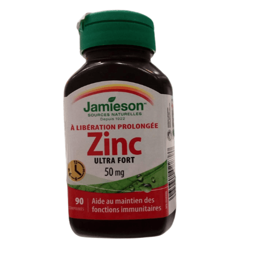 Jamieson Time Release Zinc 50Mg Tab. 90S