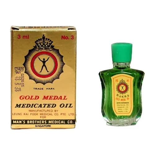 Gold Medal Medicated Oil 3Ml