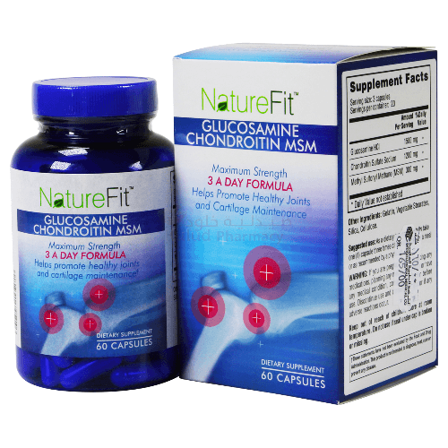 Naturefit Glucosamine Chondroitin Msm 60S