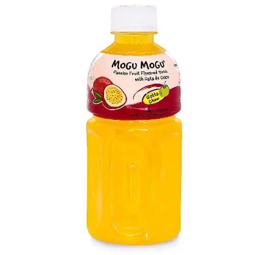 Mogu Mogu Passion Fruit Drink With Nata De Coco 320Ml