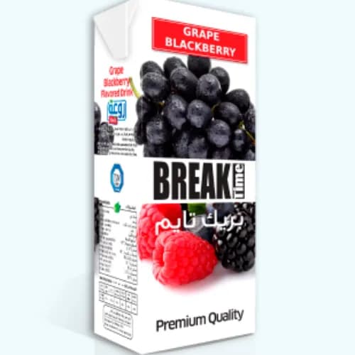 Break Time Grape & Blackberry Juice 200 Ml