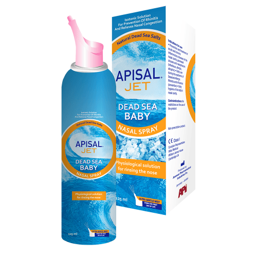 Apisal Jet Dead Sea Nasal Spray Baby 125Ml