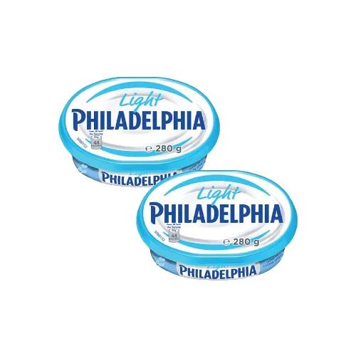 Philadelphia Lite Cream Cheese 280Gx2