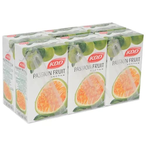 Kdd Passion Fruit Juice 6 X 250Ml