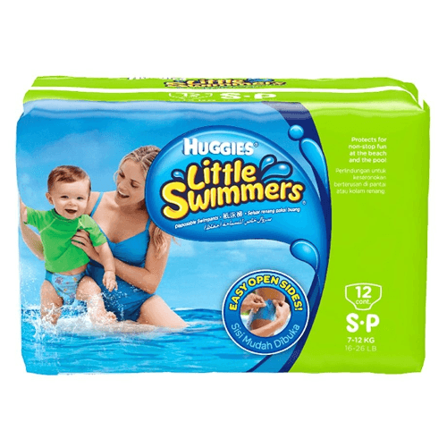 Hugg Little Swimmer 7-12Kg 12S Sml