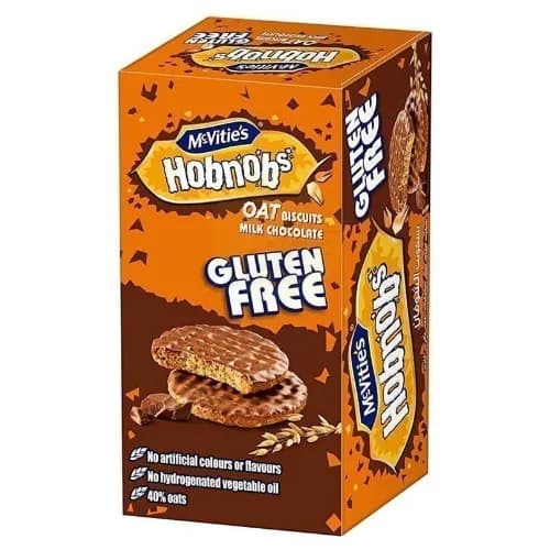 Mcvities Gluten Free Hobnobs Milk Chocolate 150G