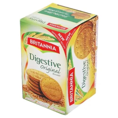 Britannia Original Digestive Biscuits - Transfat Free, No Added Artificial Colors 225 Gr