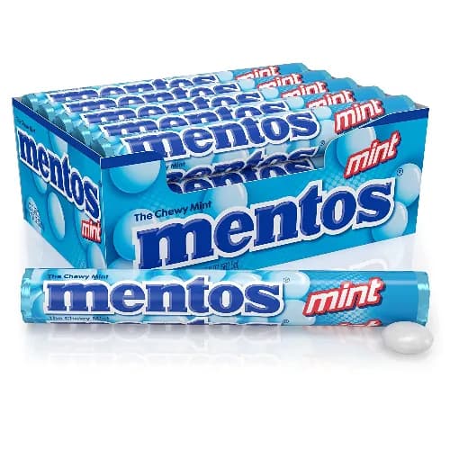 Mentos Candy Mint Flavor 11 Per Pack