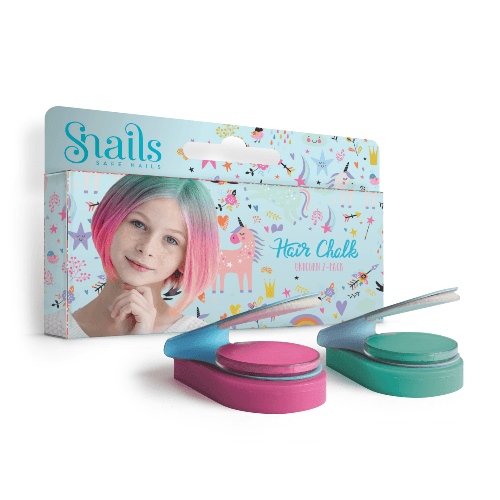 Snails Hair Chalk Set Of 2Pcs Unicorn 20G