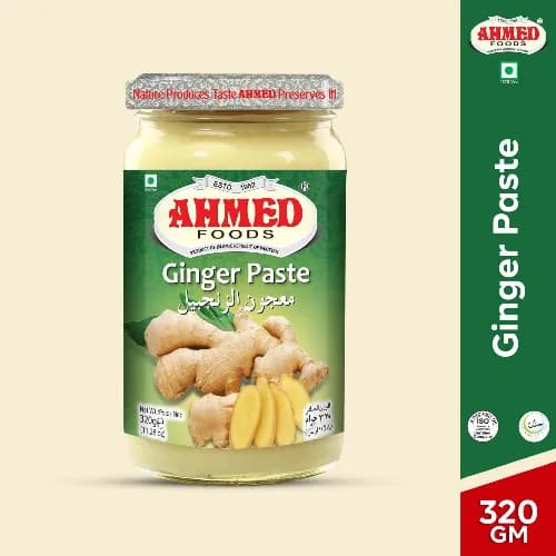 Ahmed Foods Ginger Paste - Vegetarian 320 Gr