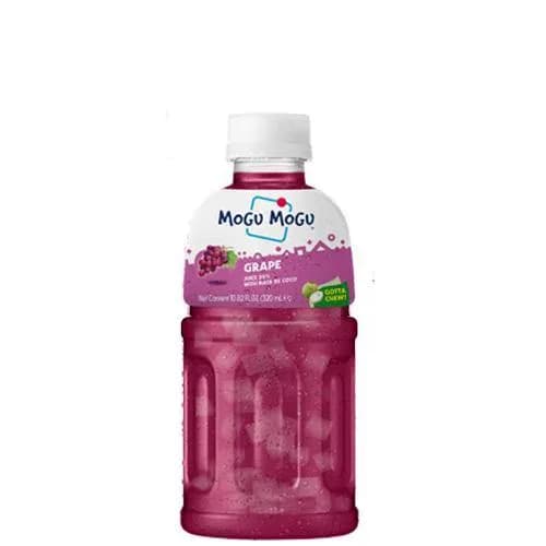 Mogu Mogu Grape Juice With Nata De Coco 320Ml