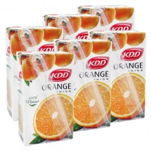 Kdd Red Orange Juice 6 X 250Ml