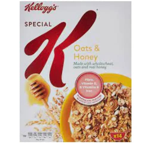 Kellogg'S Special K Oats & Honey Cereal - Artificial Colors Free, Artificial Flavors Free 420G