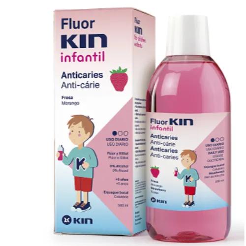 Kin Strawberry Children Mouthwash 500Ml