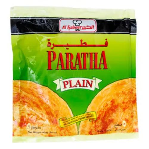 Al Kabeer Frozen Plain Parathas (5 Pieces) - Artificial Preservatives Free 400 Gr