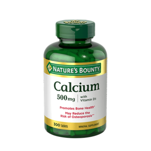 Nature's Bounty Calcium 500 + Vitamin D3 500mg Tablets 300's