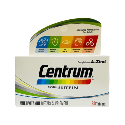 Centrum With Lutein Tab 30S 