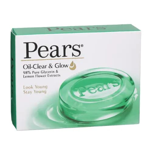 Pears Soap Oil-clear& Glow 125 Gm