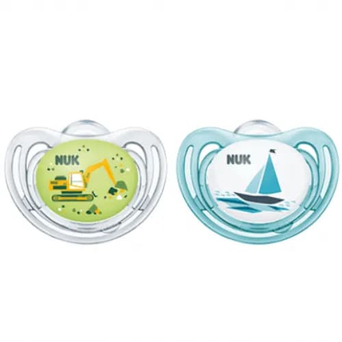 Nuk Pacifier Si S2 Frees 2/Box 10730044