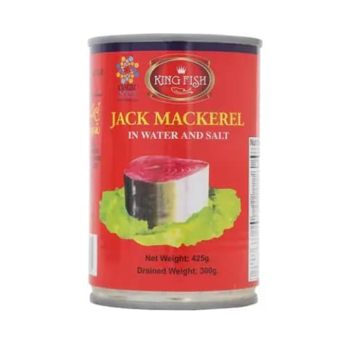 King Fish Jack Mackerel In Water & Salt 425G